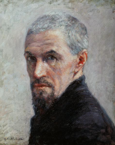 Autoritratto di Gustave Caillebotte