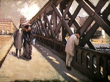 Study for Le Pont de l'Europe a Gustave Caillebotte