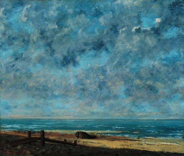 The Sea a Gustave Courbet