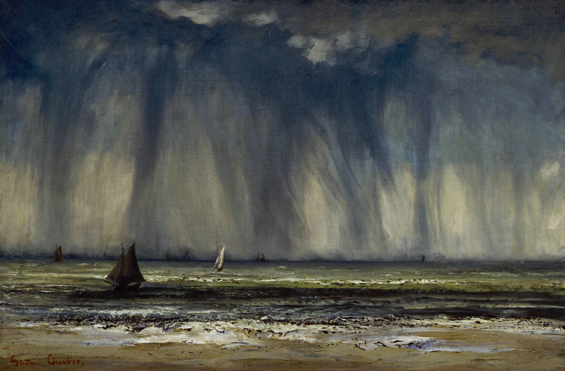 Gustave Courbet, Die Wasserhose a Gustave Courbet