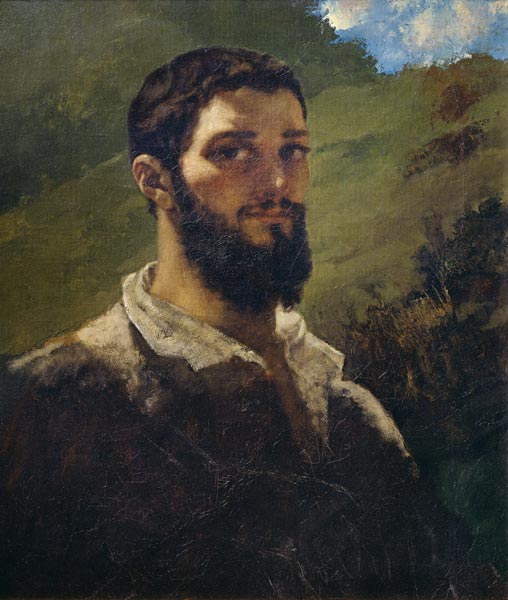 Self-Portrait a Gustave Courbet