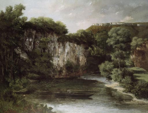 Die Barke a Gustave Courbet