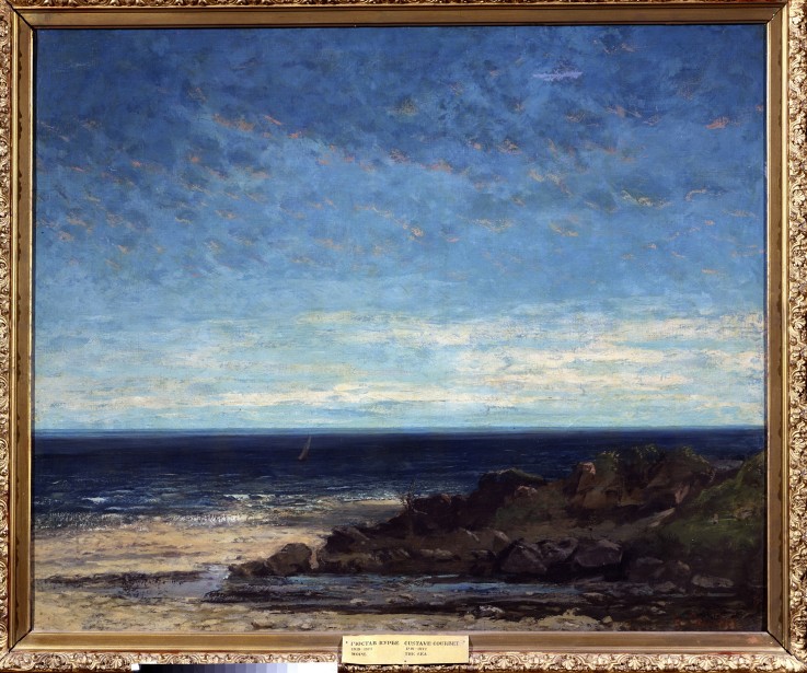 The Sea a Gustave Courbet