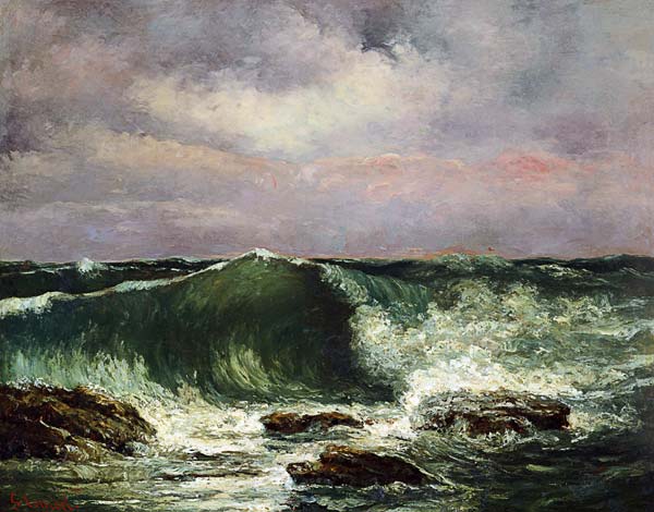 L'onda a Gustave Courbet