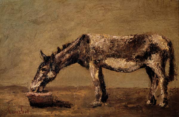 The Donkey a Gustave Courbet