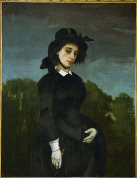 Louise Colet , Courbet a Gustave Courbet