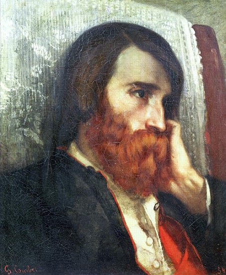 Portrait of Alfred Bruyas a Gustave Courbet