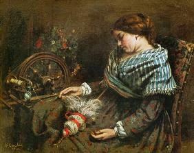 The Sleeping Embroiderer