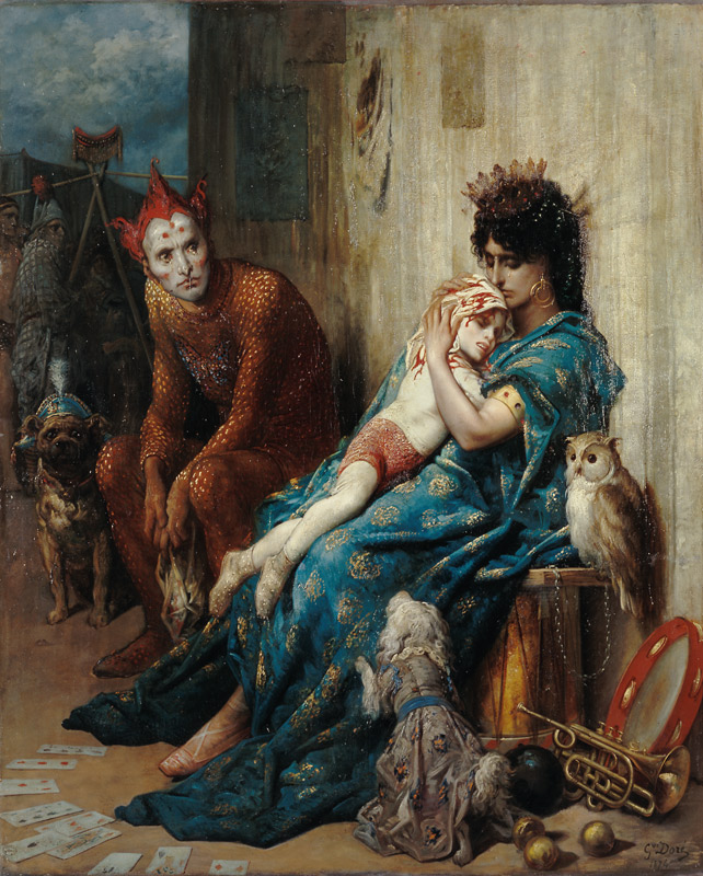 Les Saltimbanques a Gustave Doré