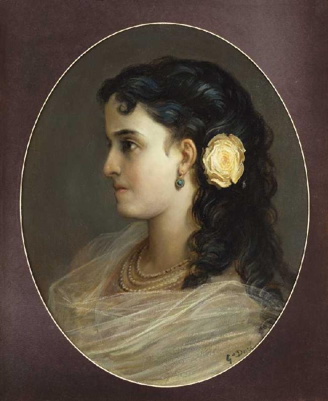 Adelina Patti (weibliches Brustbildnis). a Gustave Doré