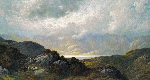 Scottish Landscape a Gustave Doré
