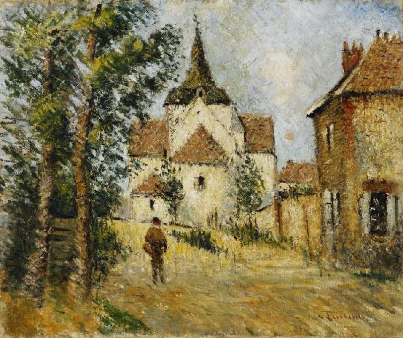 Die Dorfkirche a Gustave Loiseau