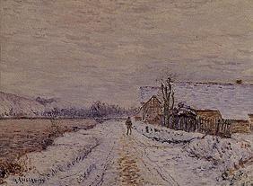 Winter landscape in Tournedos.