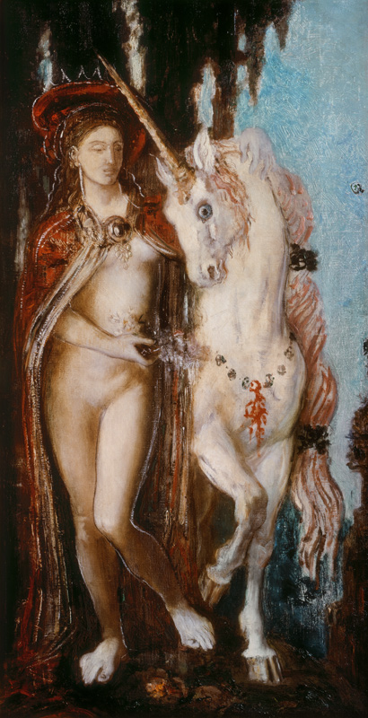 G. Moreau, La Licorne a Gustave Moreau