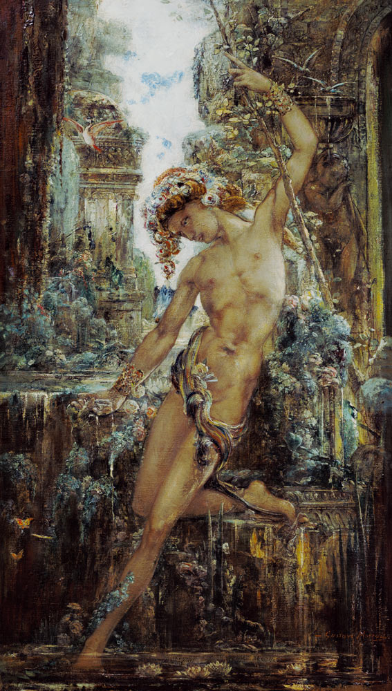 Narziss. a Gustave Moreau