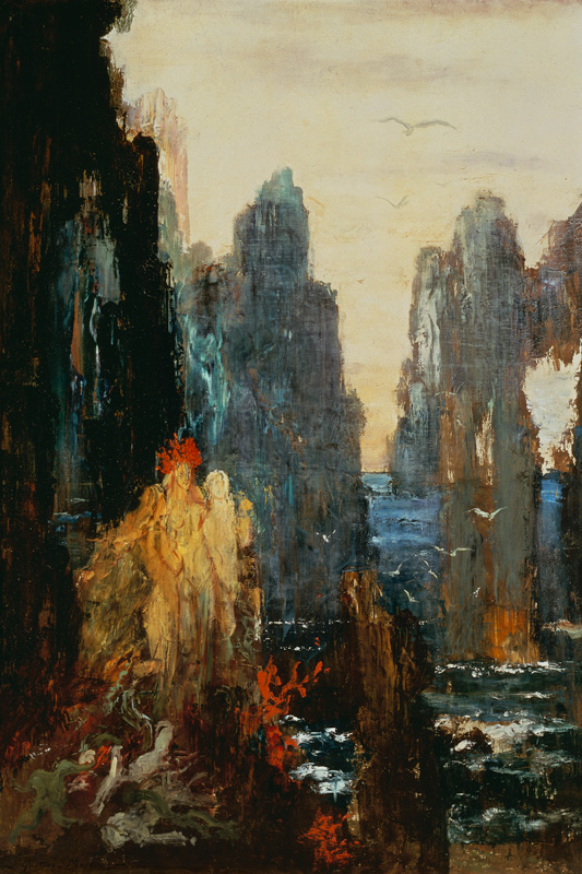 Gustave Moreau / The Sirens a Gustave Moreau