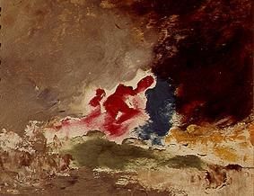Abstract Ölstudie a Gustave Moreau