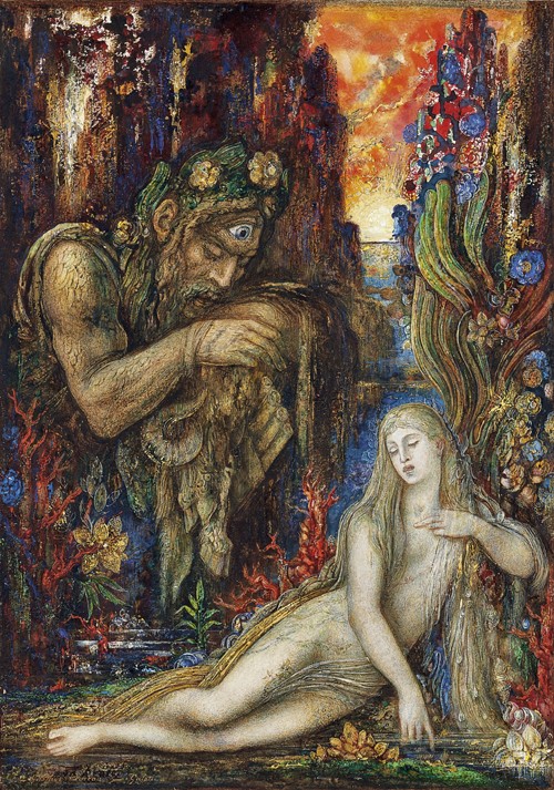 Galathea a Gustave Moreau