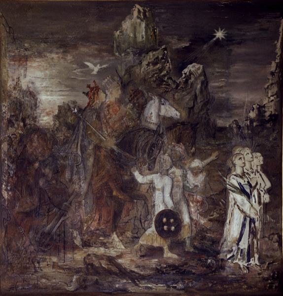 G.Moreau, The Magi / Painting a Gustave Moreau
