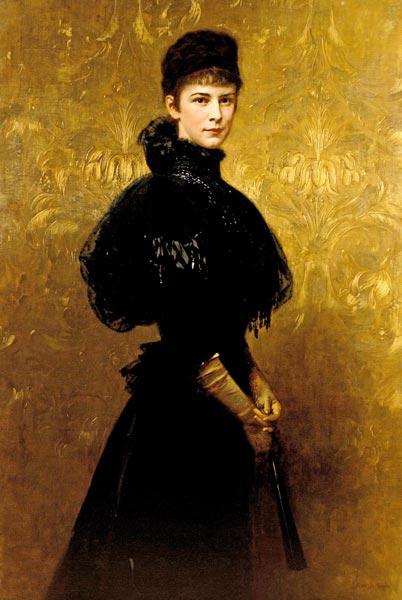 Portrait der Kaiserin Elisabeth von Österreich
