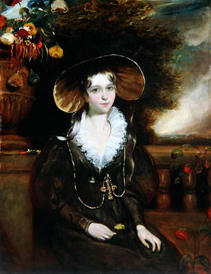 Lady Mary Fitzalan Howard, c.1836 (oil on canvas) a H. Smith