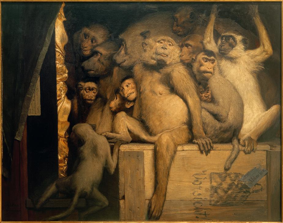 Monkeys as art critics a Haeckel Ernst