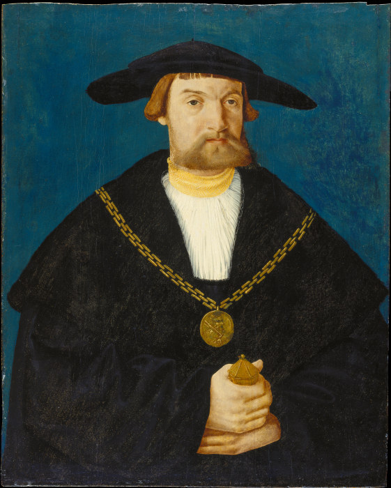 Portrait of Blasius von Holzhausen (1481-1525) a Hans Abel II