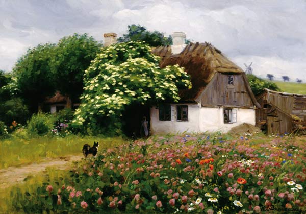 Flower Meadow next to the Fam a Hans Andersen Brendekilde