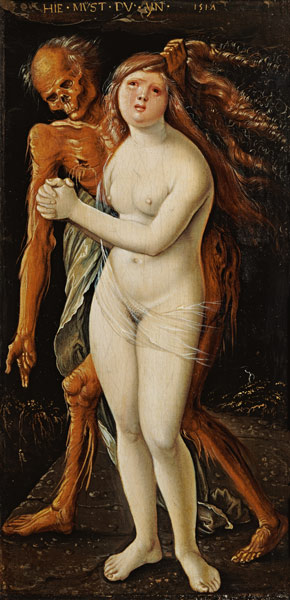 The death and the girl a Hans Baldung Grien