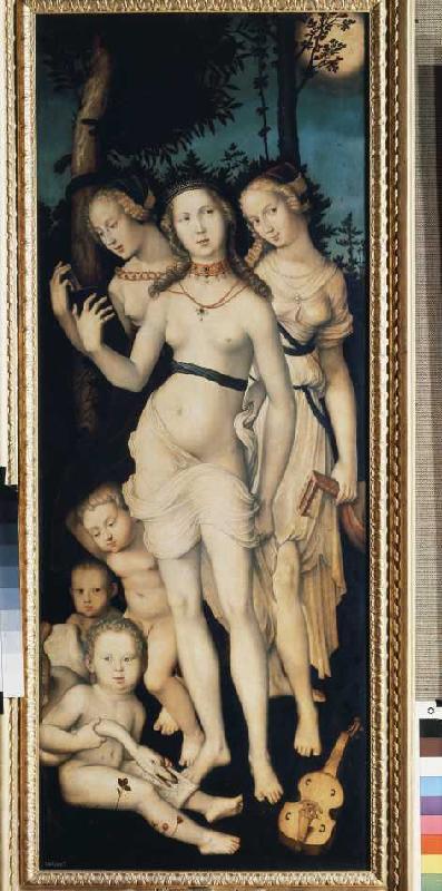 The three graces a Hans Baldung Grien