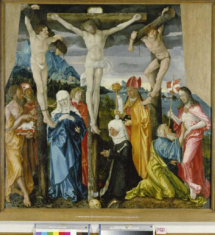 Crucifixion Christi. a Hans Baldung Grien