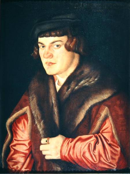 Portrait of a Man a Hans Baldung Grien