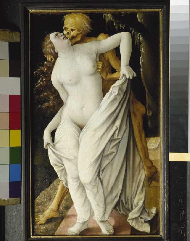 The death and the woman. a Hans Baldung Grien