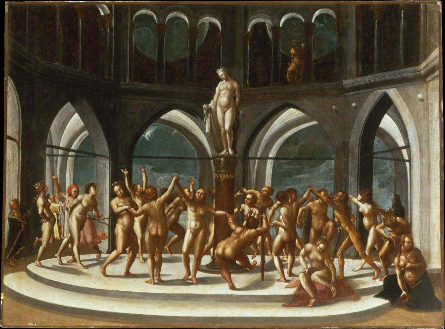 Dance around the Statue of Venus a Hans Bock d. Ä.