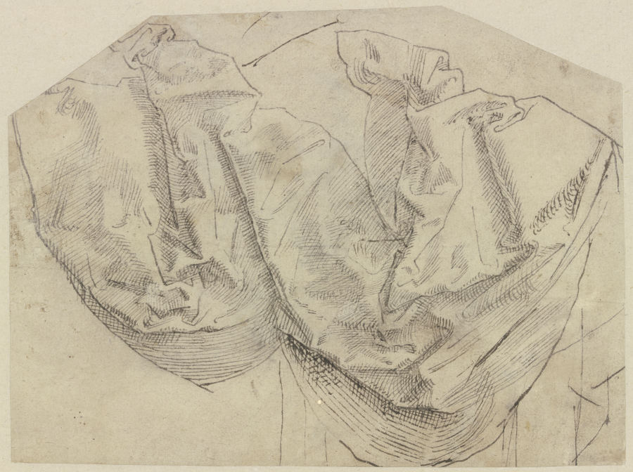 A pleated cloth a Hans Brosamer
