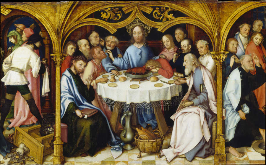 The Last Supper a Hans Holbein d. Ä.