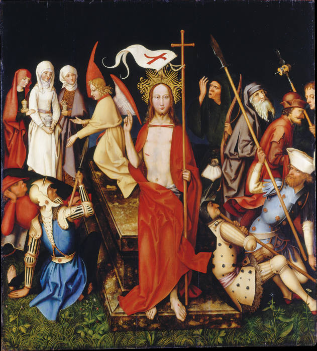 Resurrection a Hans Holbein d. Ä.