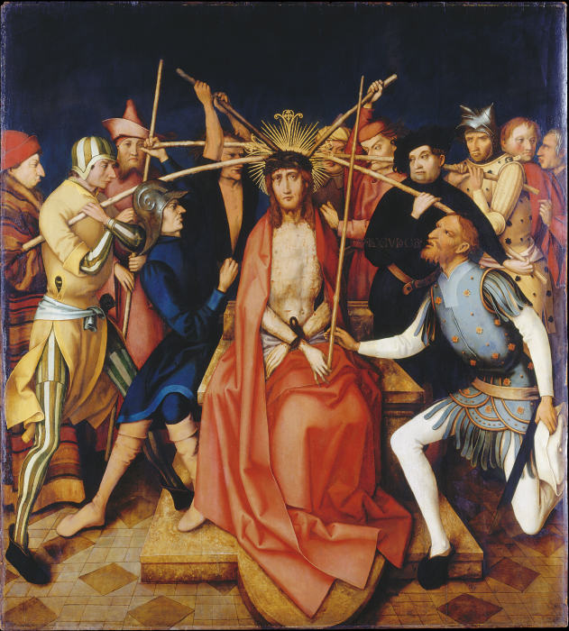 Christ Crowned with Thorns a Hans Holbein d. Ä.
