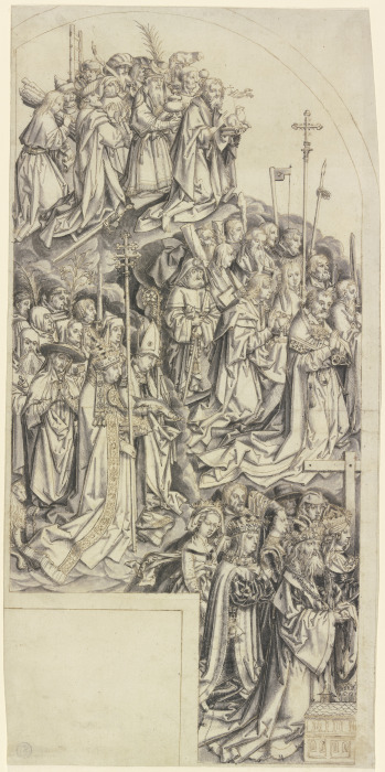 Linker Flügel eines Allerheiligenaltars a Hans Holbein d. Ä.