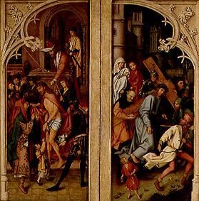 Kaisheimer altar outer panels, middle below: Ecce homo a Hans Holbein il vecchio
