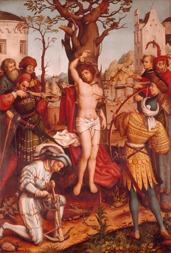 Martyrium des hl. Sebastian a Hans Holbein il vecchio