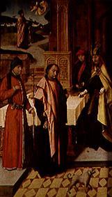 The victim of St. Joachim. Weingartner altar in the cathedral to Augsburg a Hans Holbein il vecchio