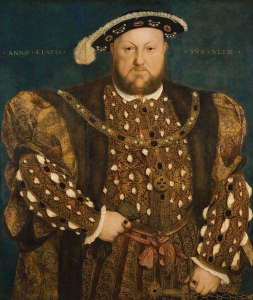 Heinrich VIII., King of England a Hans Holbein Il Giovane