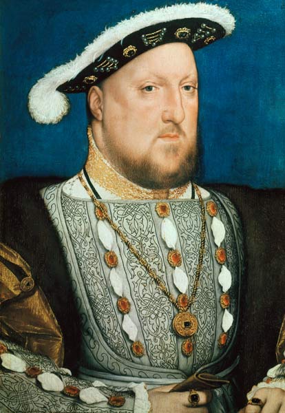 Henry VIII of England / Paint.Holbein a Hans Holbein Il Giovane