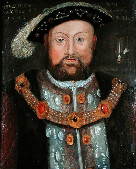 Henry VIII (1491-1547) a Hans Holbein Il Giovane