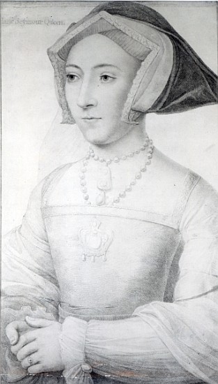 Jane Seymour, c.1536 (chalk, pen & ink) a Hans Holbein Il Giovane