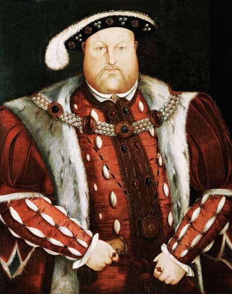 Portrait Of King Henry VIII a Hans Holbein Il Giovane