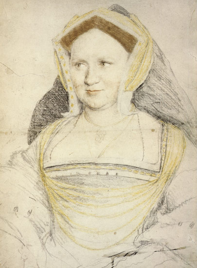 Portrait of the Lady Guildford. a Hans Holbein Il Giovane