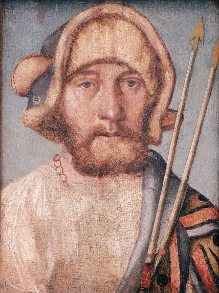 Self-portrait(?) a Hans Holbein Il Giovane