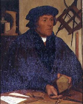 Portrait of Nicholas Kratzer (1487-c.1550) Fellow of Corpus Christi College and later Astronomer Roy